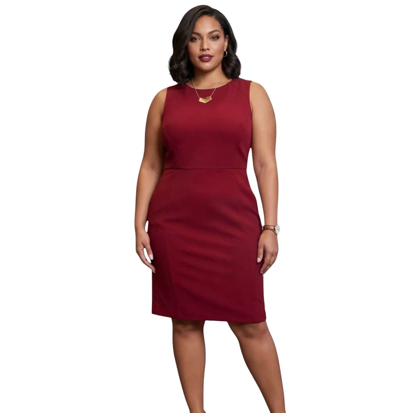 Vestido Ajustado Formal Tubo Loft Para Mujer - Talla XL 1