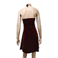 Vestido de Fiesta con Bolero de Terciopelo Burdeo - Talla S - Miniatura 5