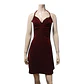 Vestido de Fiesta con Bolero de Terciopelo Burdeo - Talla S - Miniatura 4