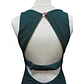 Mini Vestido de Fiesta Verde con Escote en Espalda - Talla S - Miniatura 9