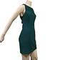 Mini Vestido de Fiesta Verde con Escote en Espalda - Talla S - Miniatura 4