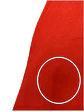 Vestido Rojo con Capa de Gasa Asimétrica - Talla Grande 3XL - Miniatura 7