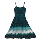 Elegante Vestido Solero Verde con Degradado Talla S/M - Miniatura 8