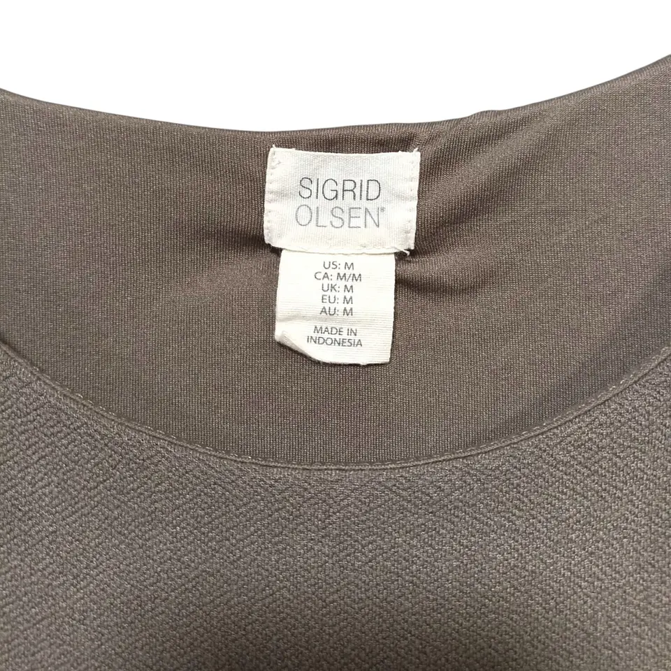 Vestido Holgado Sin Mangas Corte Evasé - Talla M 7