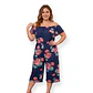 Enterito Hombros Descubiertos Y Pierna Ancha - Talla L - XL - Miniatura 1