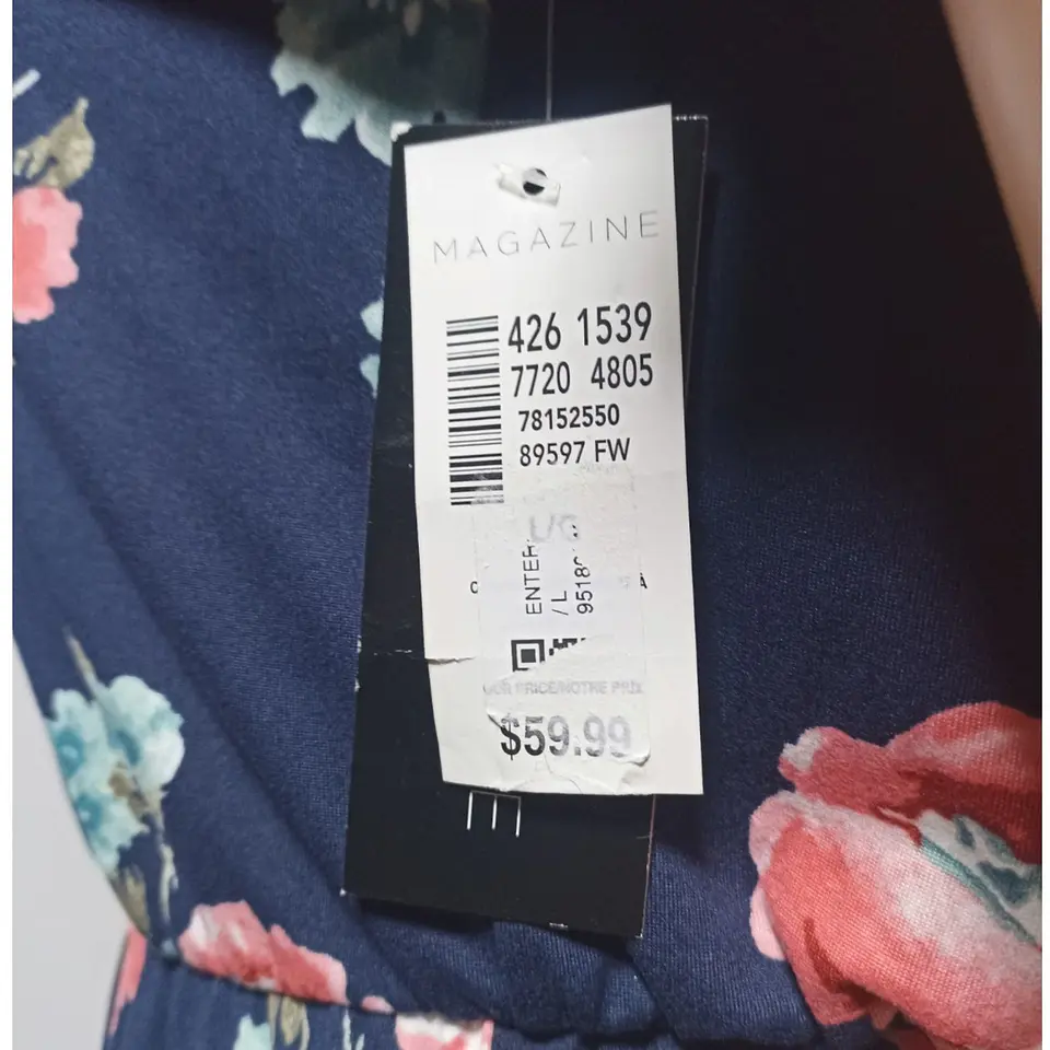 Enterito Hombros Descubiertos Y Pierna Ancha - Talla L - XL 6