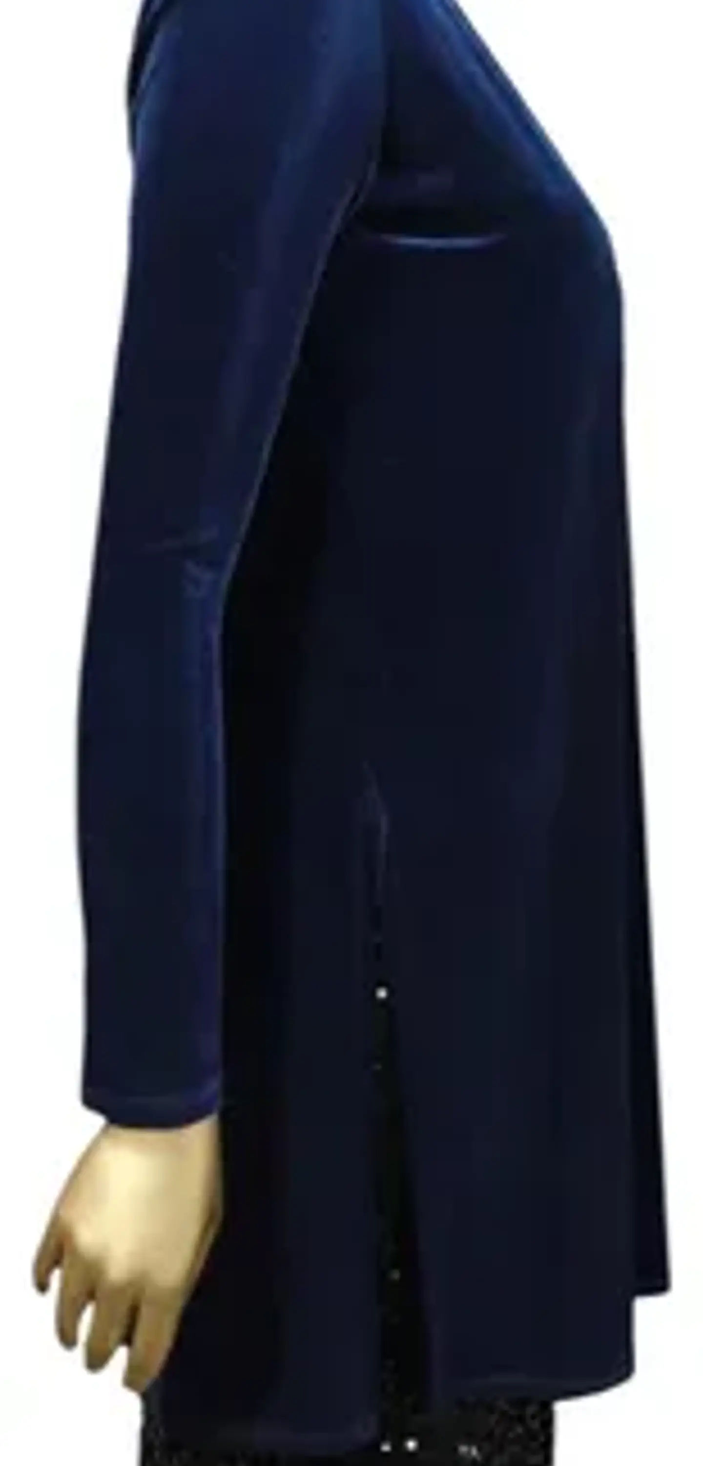 Cárdigan De Fiesta Azul De Terciopelo Talla Única S - M 4