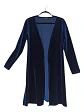 Cárdigan De Fiesta Azul De Terciopelo Talla Única S - M - Miniatura 6