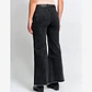 Jeans Tatienne Negro Wide Leg Con Cinturón - Talla 42  - Miniatura 2