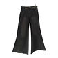 Jeans Tatienne Negro Wide Leg Con Cinturón - Talla 42  - Miniatura 4