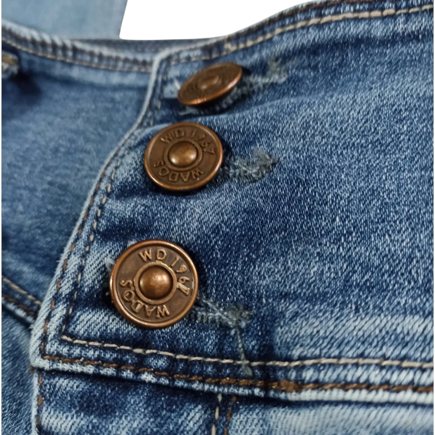 Jeans Wados Escultural Slim Tiro Alto - Talla 40 7