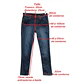 Jean Lee Modelo Jade Ajustados Tiro Medio - Talla 42  - Miniatura 11