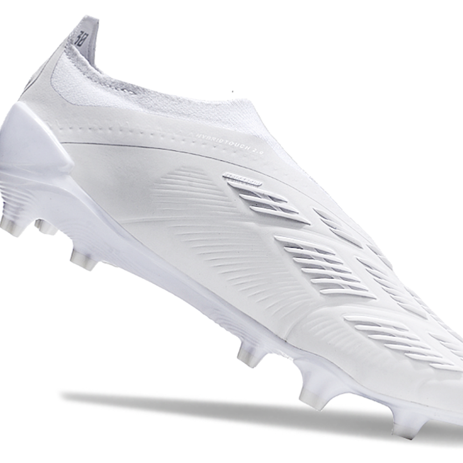 Adidas Predator Elite Laceless Boots FG ALL WHITE 2