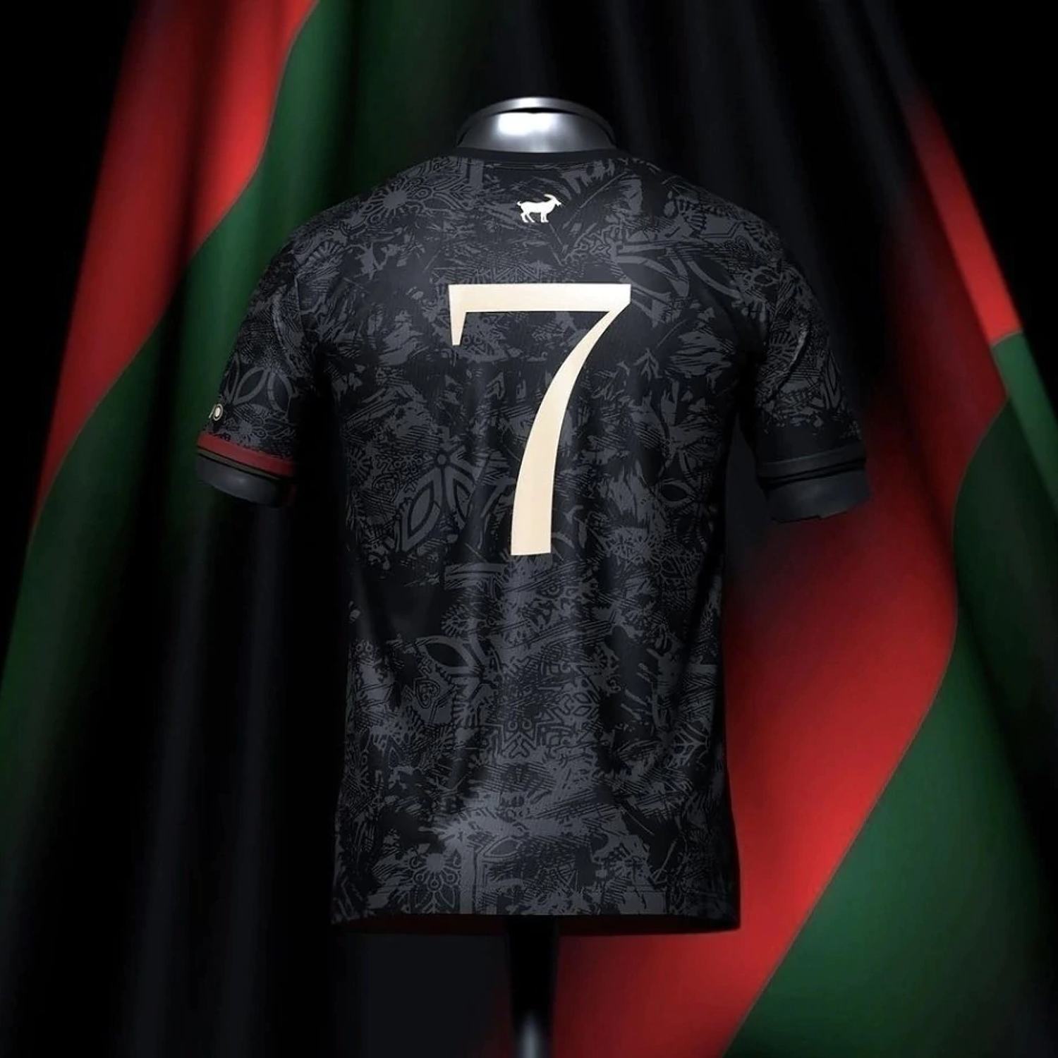 Camisa The Siu Cristiano Ronaldo 7 Preta Comma Football - 2023/2024 3