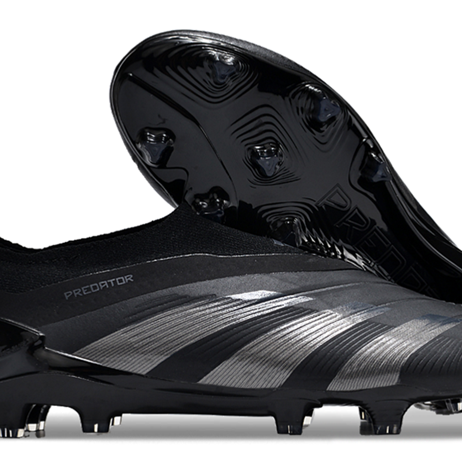 Adidas Predator Elite Laceless Boots FG All Black 1