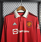 MANCHESTER UNITED HOME 22-23 MANGA LONGA - Thumbnail 3