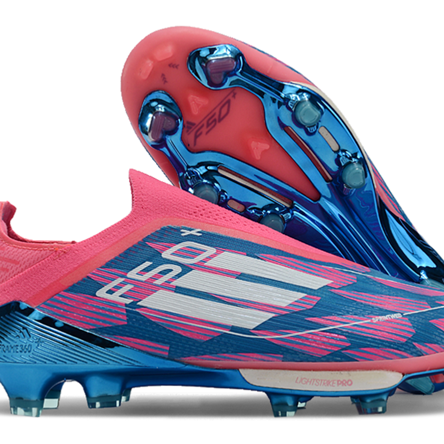 ADIDAS F50 ELITE FG - VERMELHA E AZUL - REEMERGENCE PACK 1