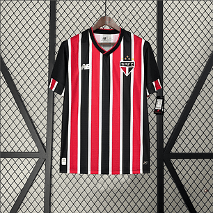 SÃO PAULO AWAY 24/25 Preta e Vermelha