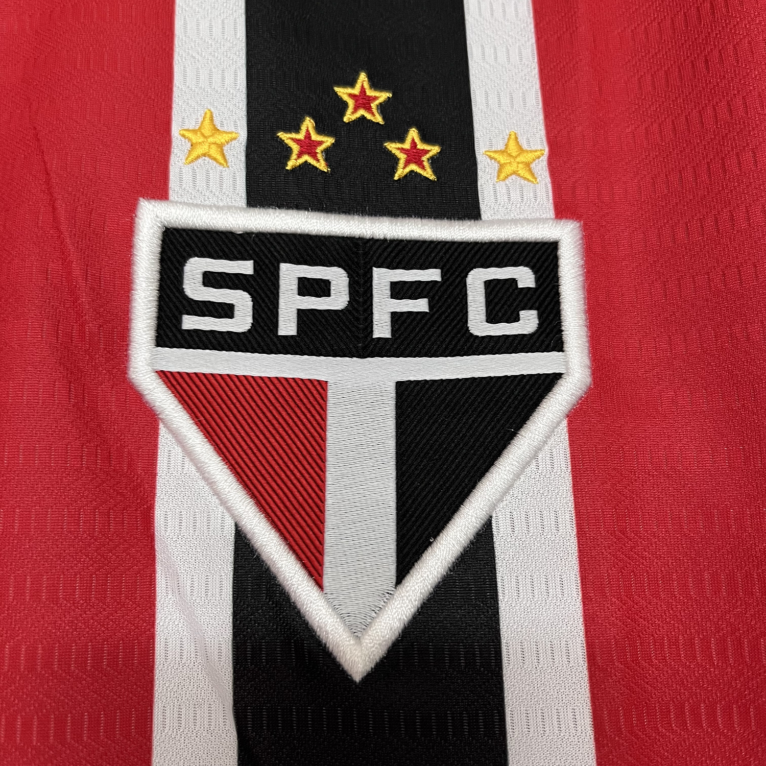 SÃO PAULO AWAY 24/25 Preta e Vermelha 3