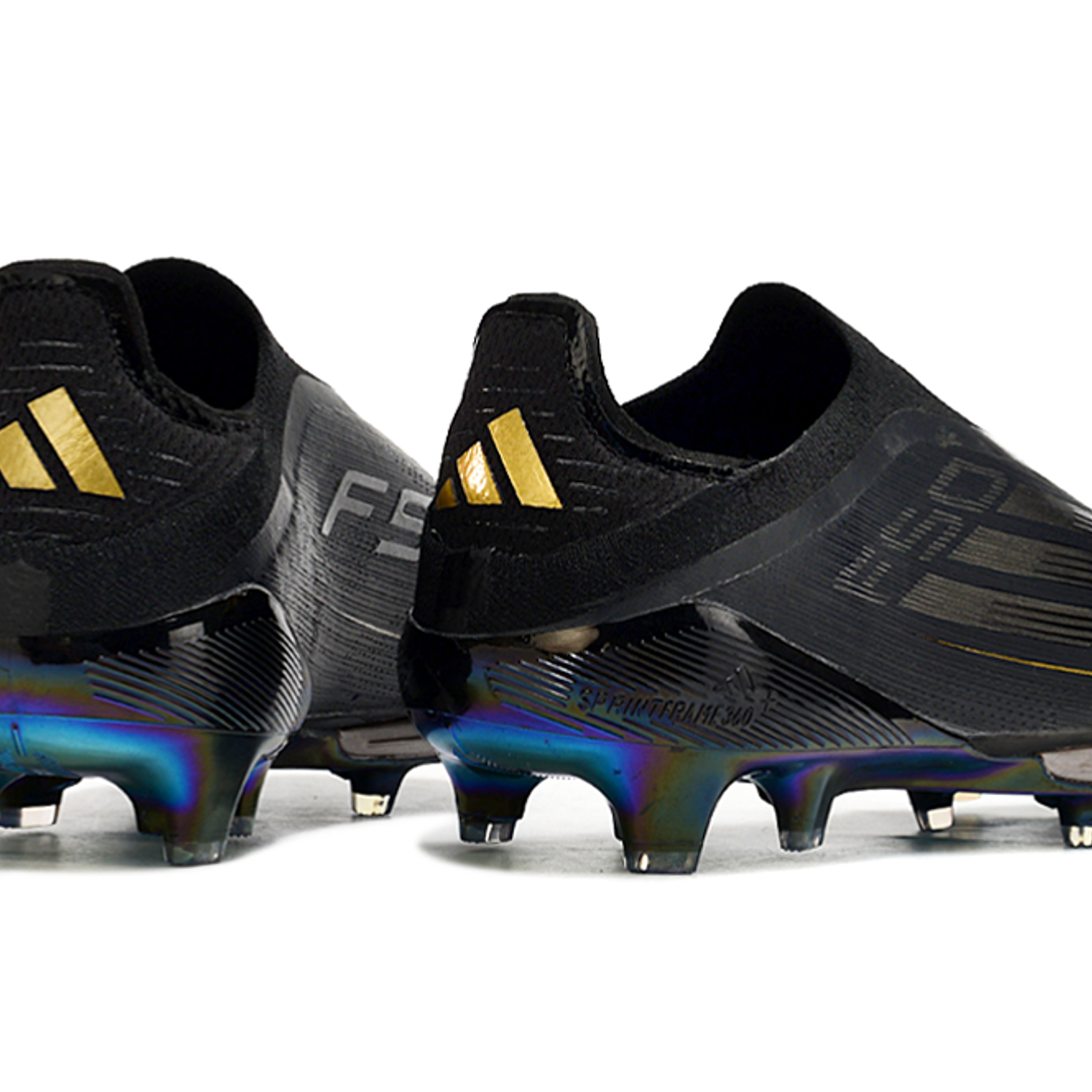 ADIDAS F50 ELITE FG - ALL BLACK BOOT 5