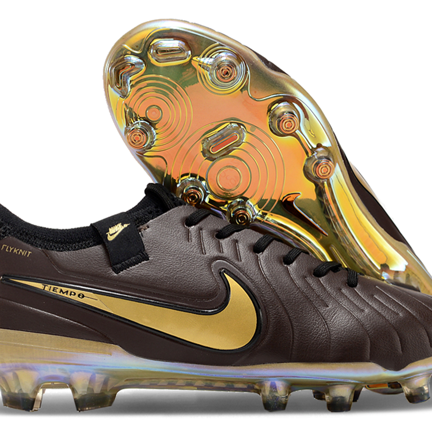 NIKE TIEMPO LEGEND X ELITE FG PRETA E DOURADO 1