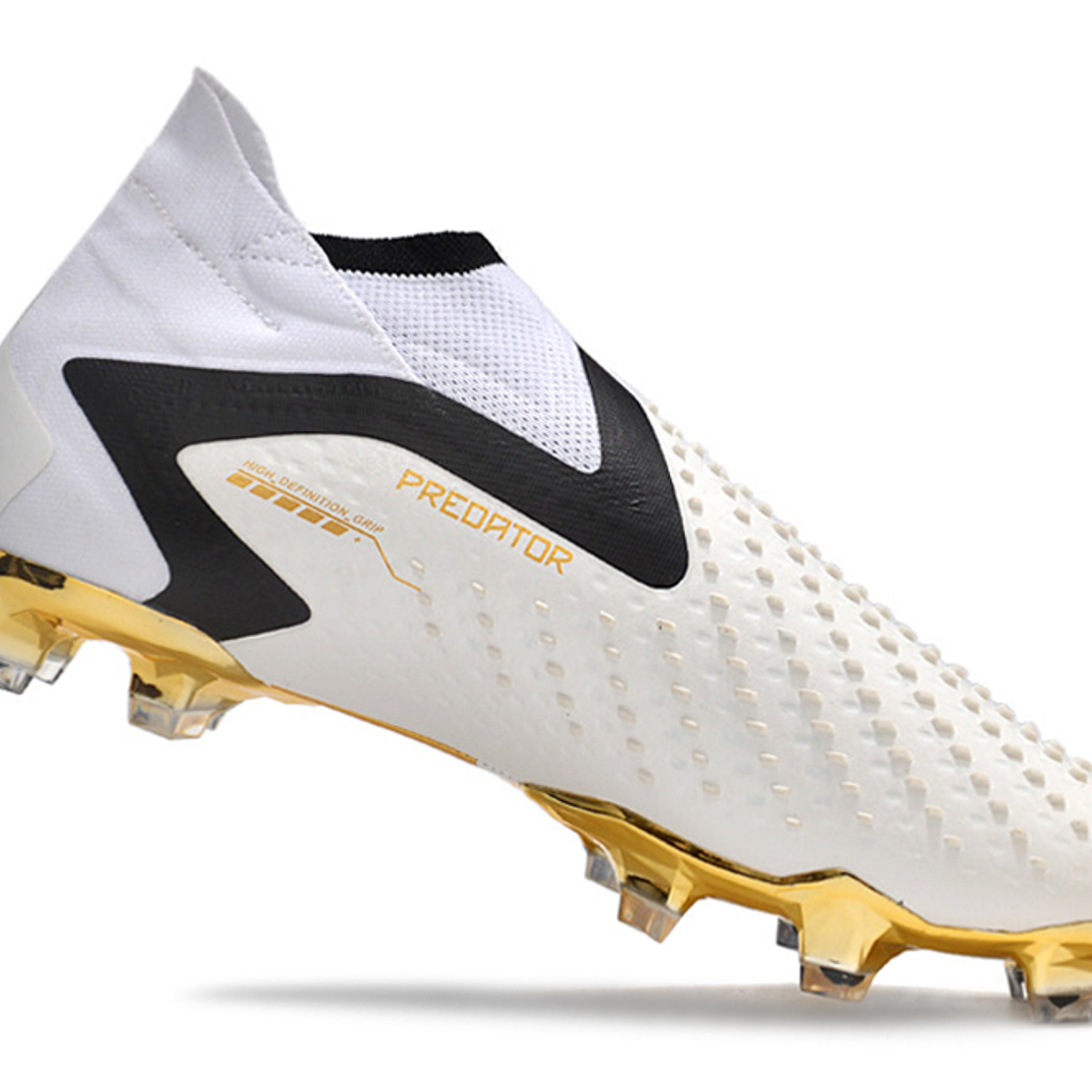 Adidas Predator Accuracy + FG Branca e Dourado 2