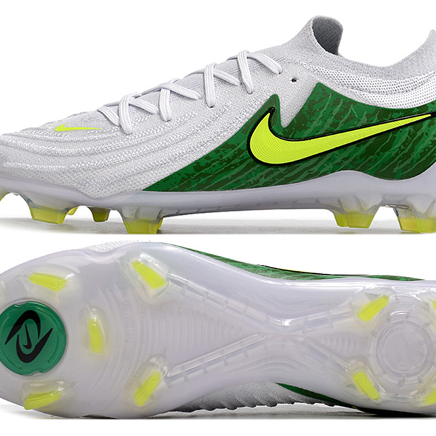 NIKE PHANTOM GX II ELITE PRO FG BRANCA CASTANHA 3