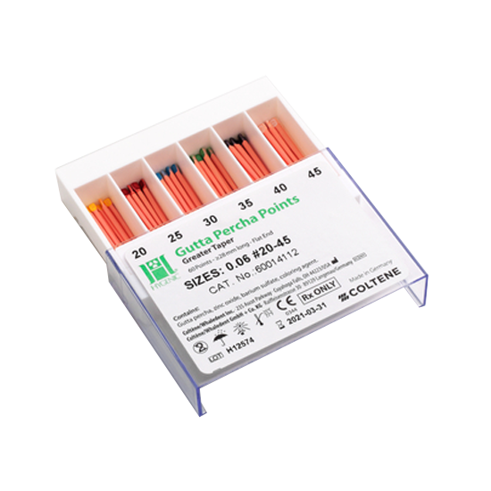 CONO GUTAPERCHA 4% HYGENIC 1