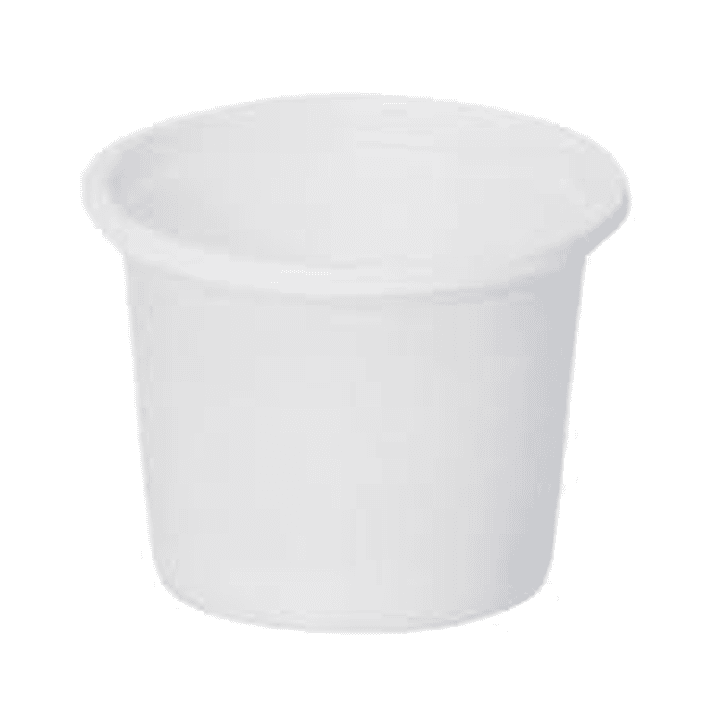 Vasos Plásticos Blanco 120 cc 80 unidades 1