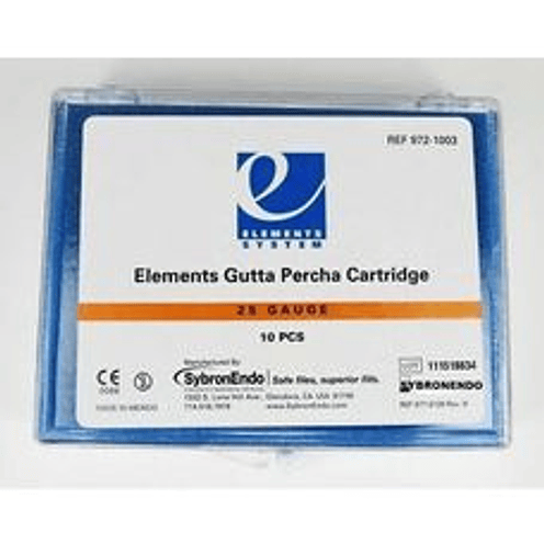 ELEMENTS FREE GUTTAPERCHA CATRIDGE 1