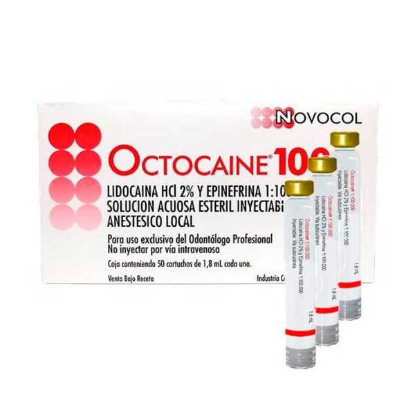 ANESTESIA OCTOCAINA 2% NOVOCOL 1