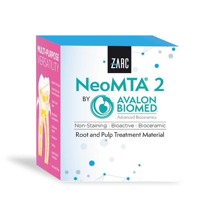 Neo MTA2 Cemento reparador Bioceramico Zarc 1