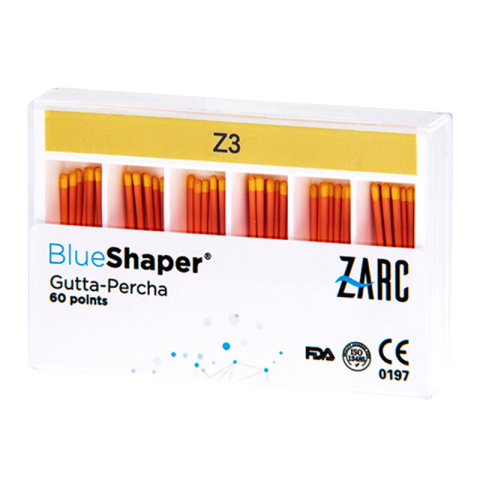 CONO GUTAPERCHA BLUESHAPER 60 UNIDADES 1