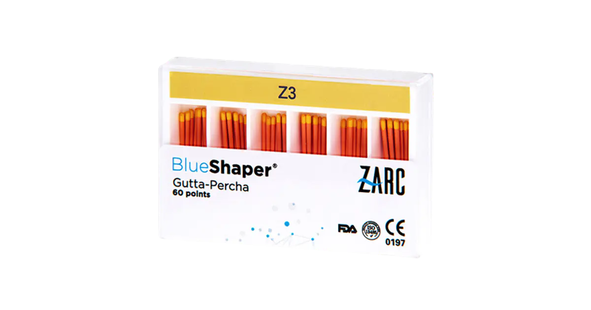 OPÉRA SCANCH Cono Guttapercha BlueShaper Zarc 60unidades