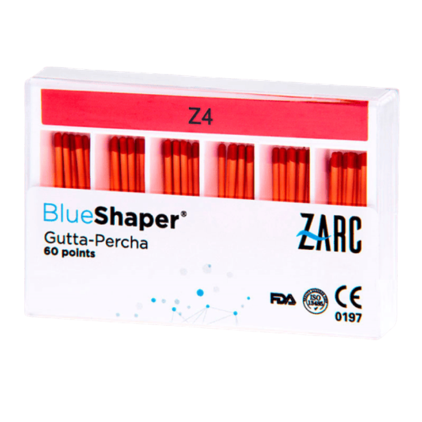 Cono Guttapercha BlueShaper Zarc 60unidades 2