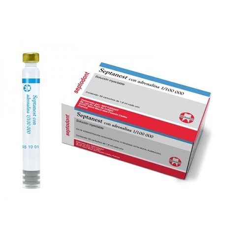 ANESTESIA SEPTANEST 4% 1:100.000 1