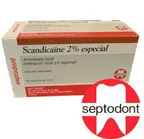 ANESTESIA SCANDONEST 2%
