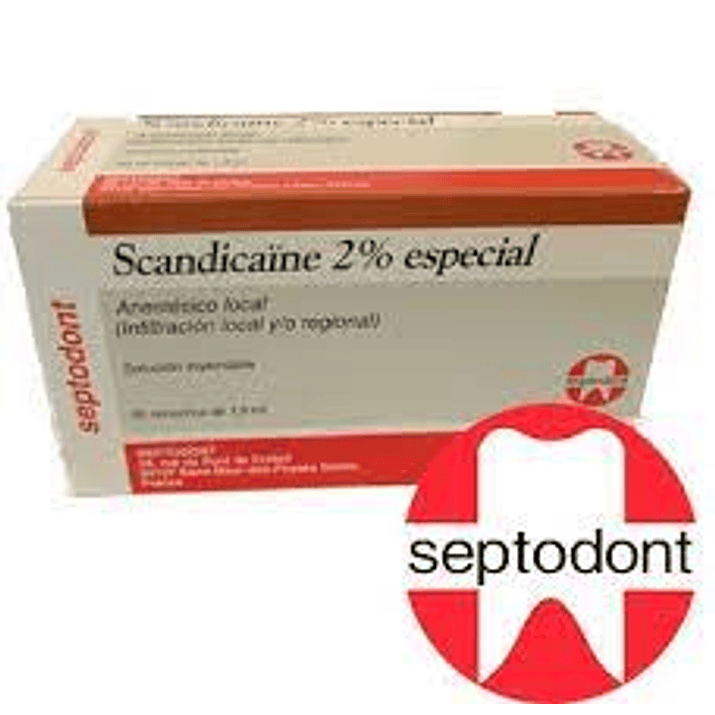 ANESTESIA SCANDONEST 2% 1