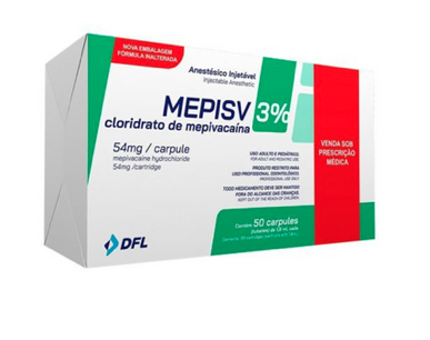 ANESTESIA MEPIVCAINA 3% DFL  1