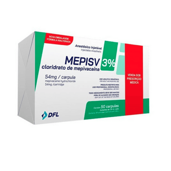 Anestesia Mepivcaina 3% DFL  1