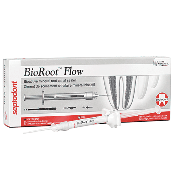 BIOROOT FLOW Sellador de conducto radicular Biocerámico 2GRS+20 APLIC 1