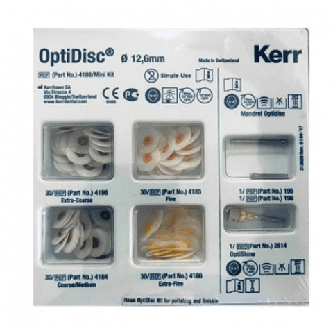 OPTIDISC DISCO DE PULIDO KIT 120 UNIDADES