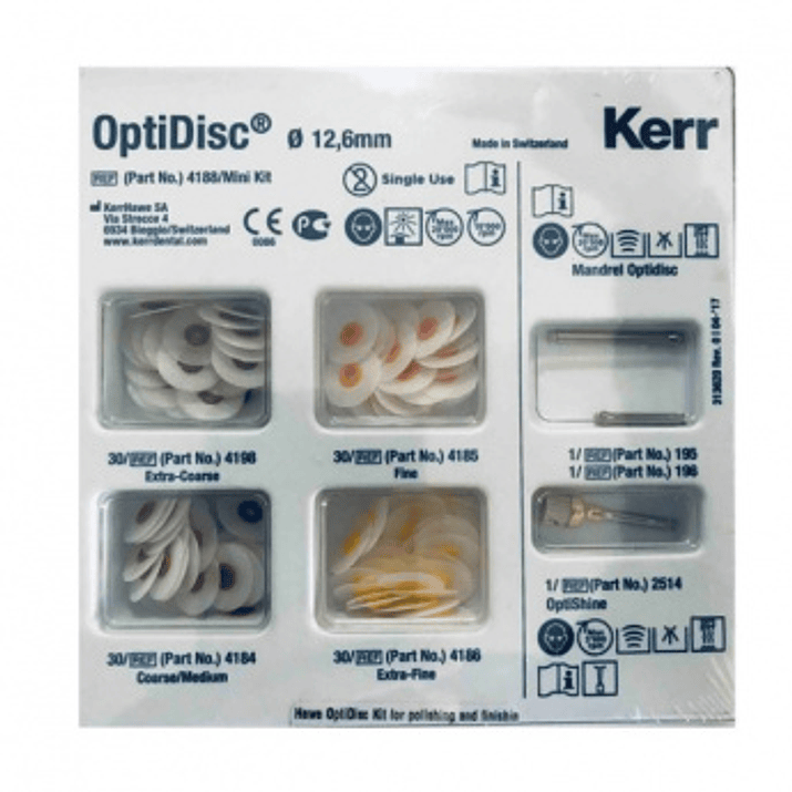 Optidisc Disco de Pulido kit 120 unidades 1
