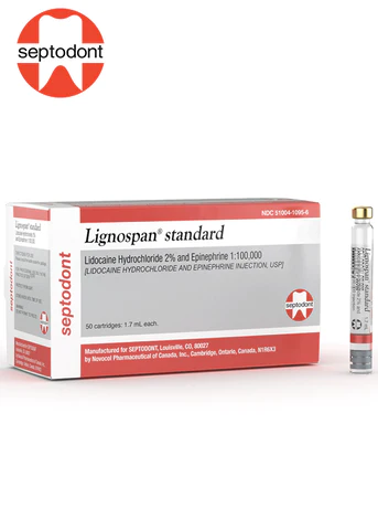 ANESTESIA LIGNOSPAN LIDOCAÍNA 2%  1