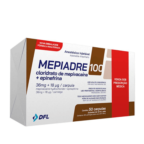  ANESTESIA MEPIADRE 100 DFL 1