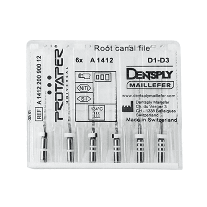 Lima Retratamiento Maillfer D1-D2-D3 2