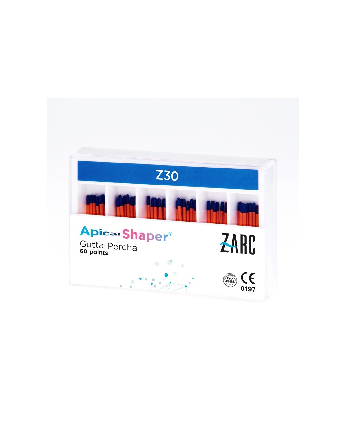 CONO GUTTAPERCHA APICAL SHAPER ZARC   1