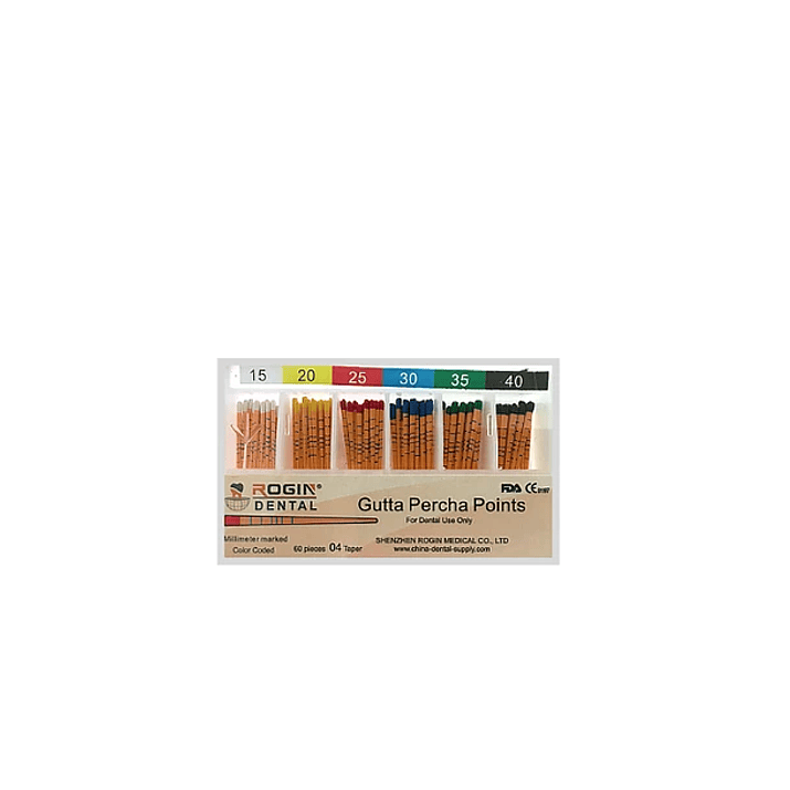 Conos Guttapercha 6% Rogin 1