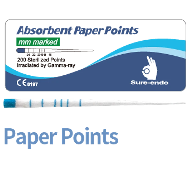 CONO DE PAPEL 4% SURE ENDO 1