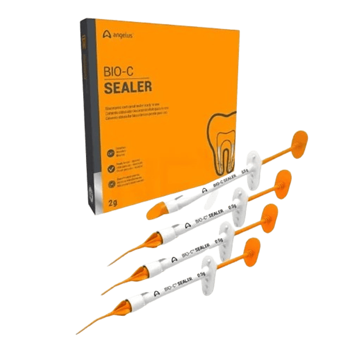 Bio-C  Sealer Cemento Endodóntico 2 grs  (4 Jeringa 0,5 grs) Angelus 1